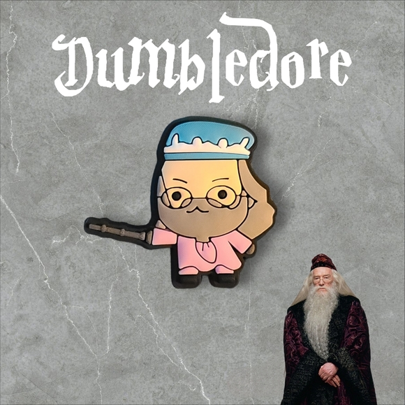 BOGO!! BUNDLE For Discount!!!   Brand New Harry Potter Dumbledore  Croc Charm - Picture 1 of 1